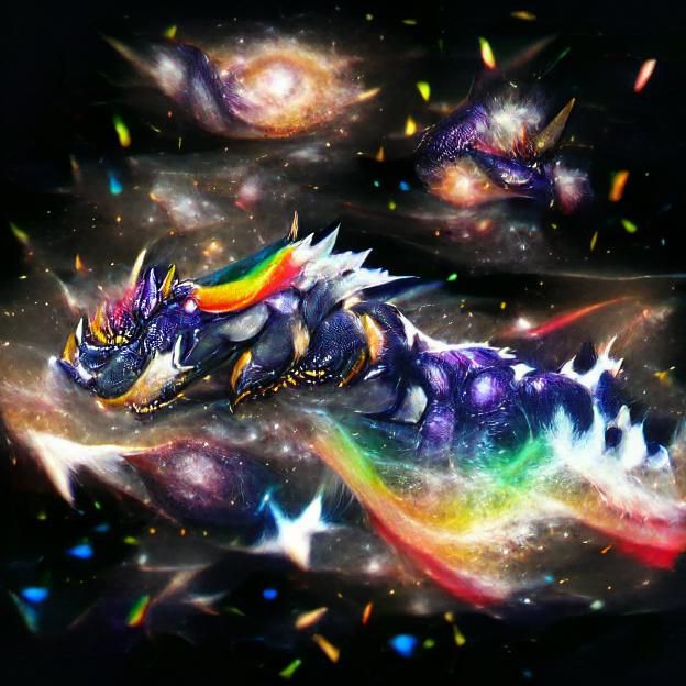 Pride dragon galaxy