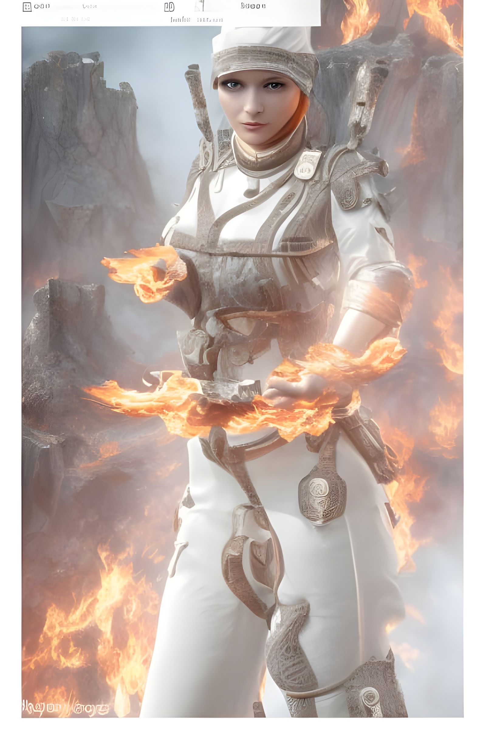 Firestarter AI Generated Artwork NightCafe Creator