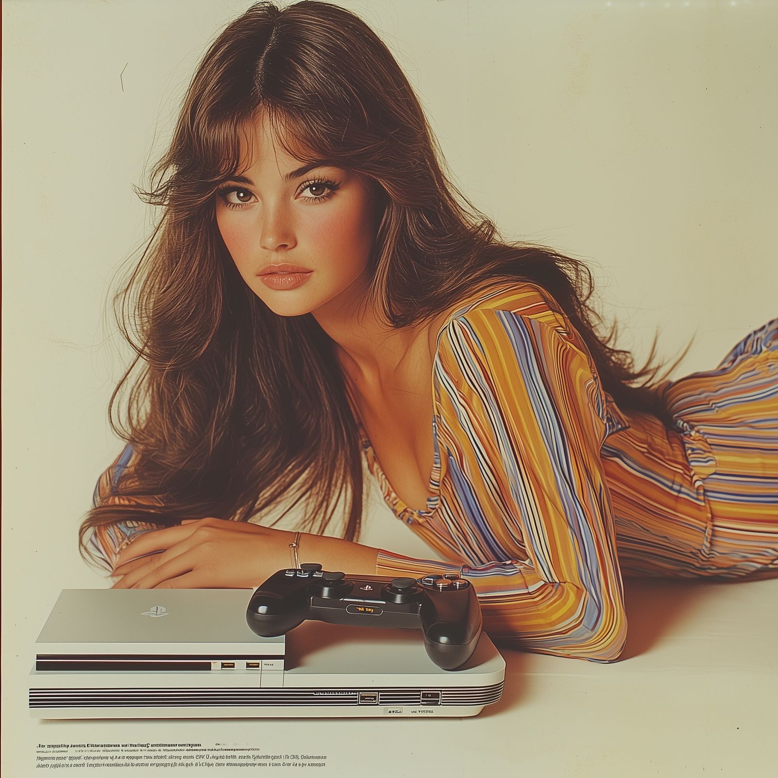 1970s Vintage Playstation Ad