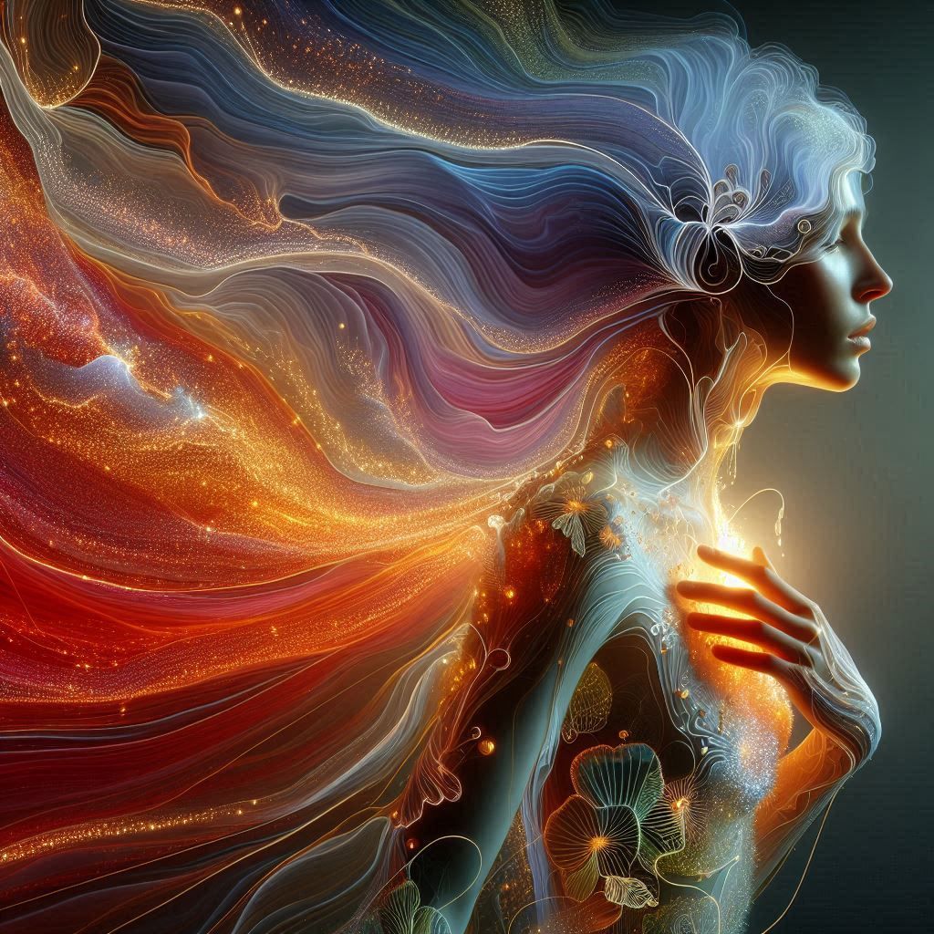 casting aside her shadow