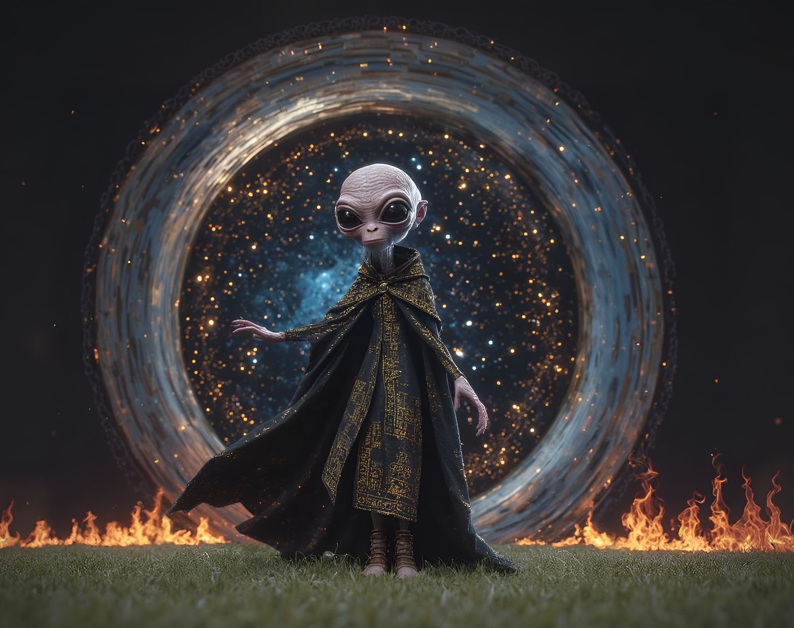 The Interdimensional Traveler Arrives