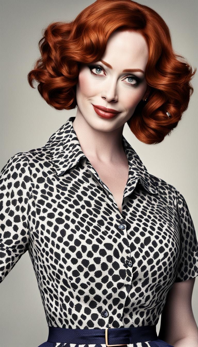 Christina Hendricks as Lola Larson - AI Generated Artwork - NightCafe ...