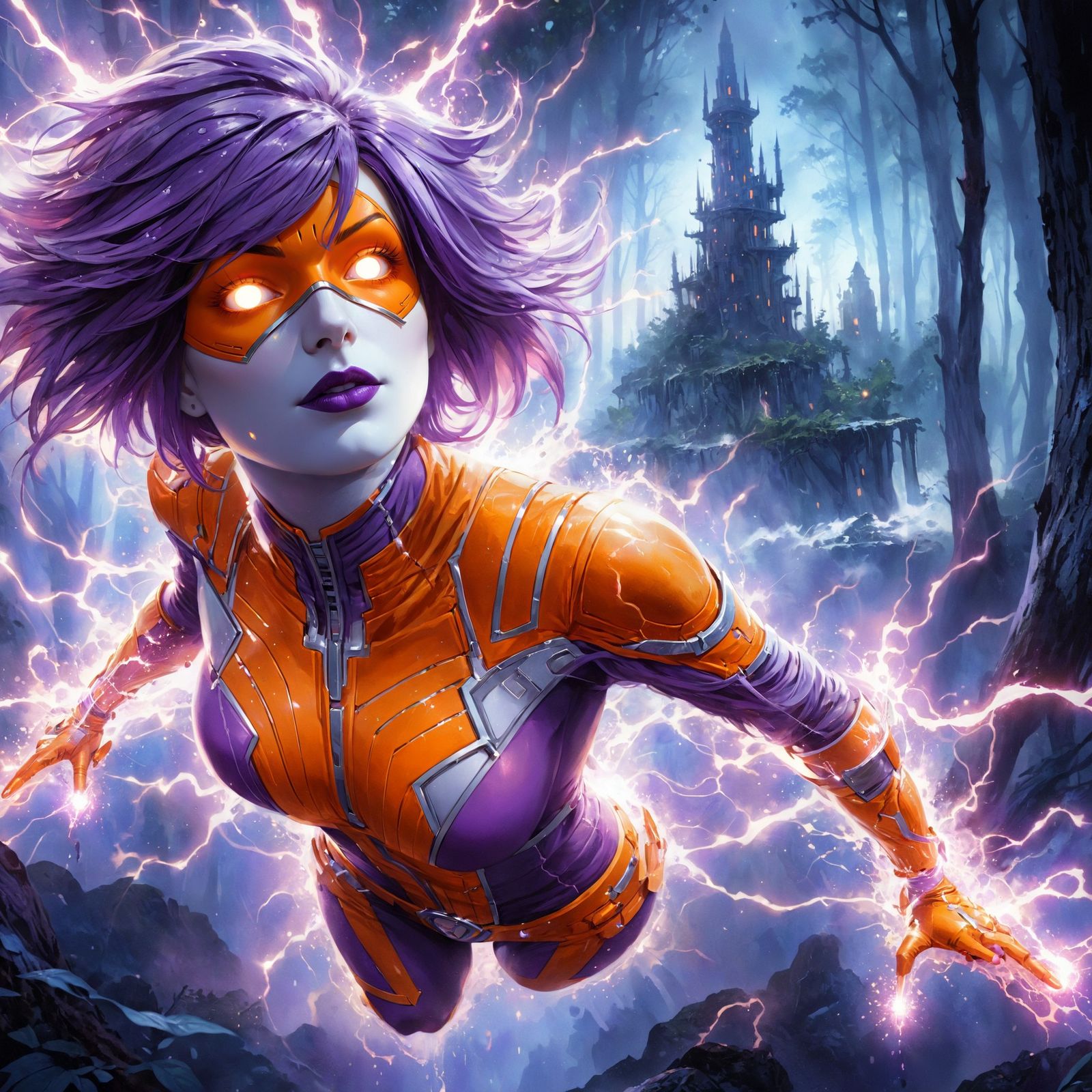 Charged Jules [Custom Superhero]