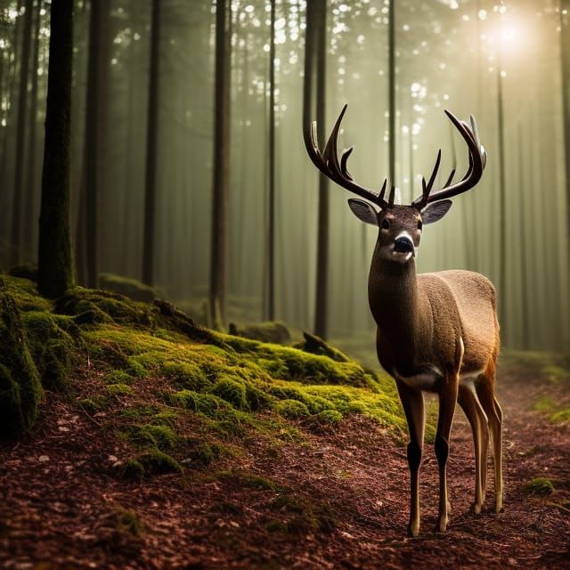 Deer portrait