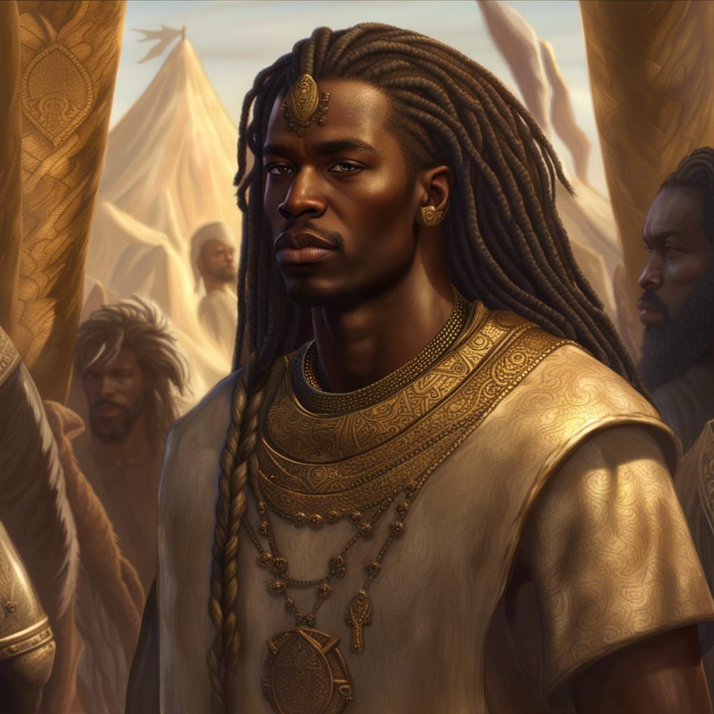 Warrior of Ancient Mali - AI Generated Artwork - NightCafe Creator