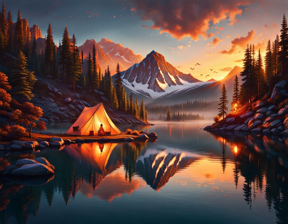 perfect camping place