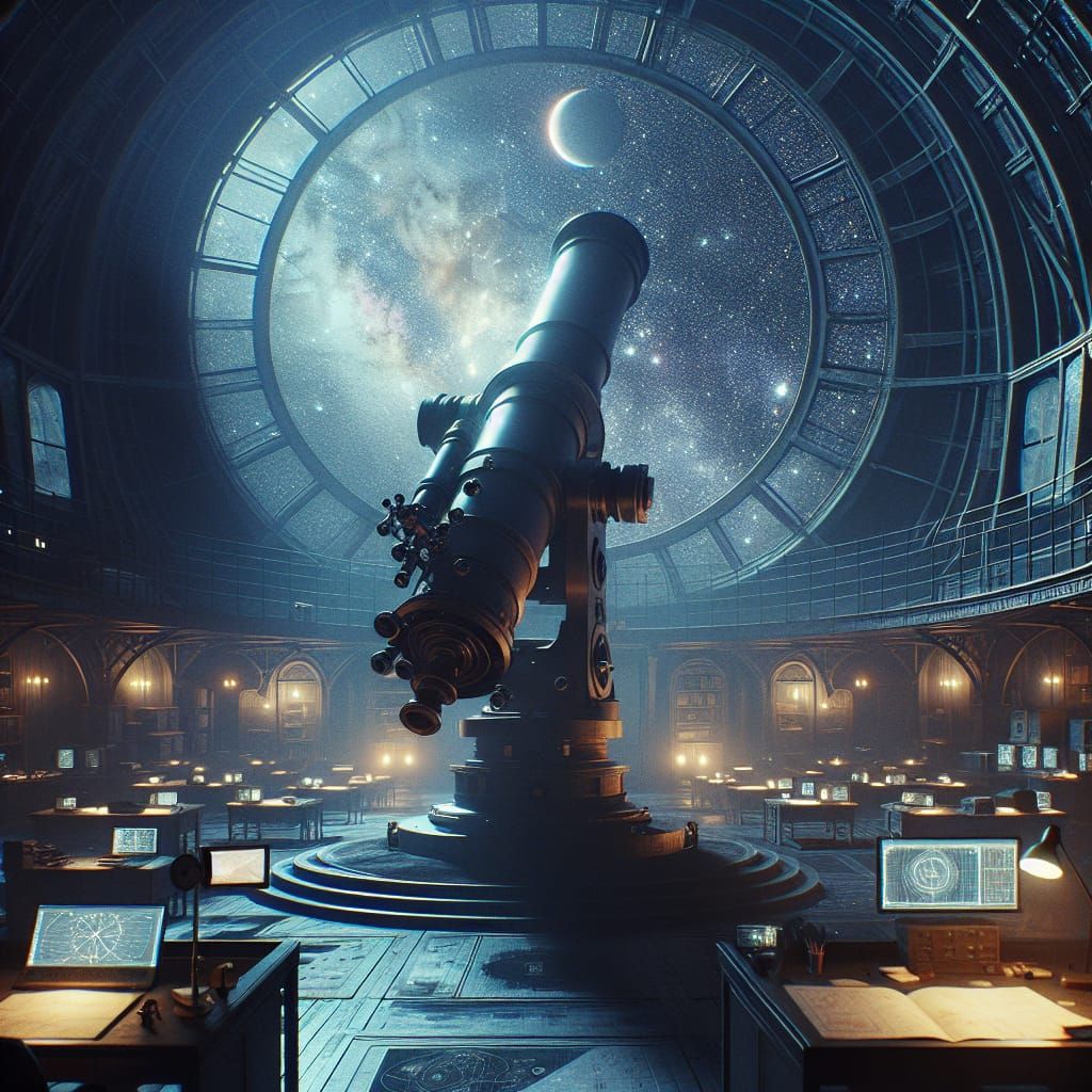 Observatory AI Generated Artwork NightCafe Creator