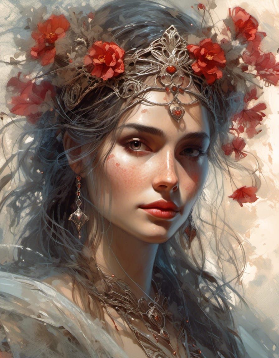 <lora:Shaman Ink:1.0> 8k, close up of transparent glowing be...