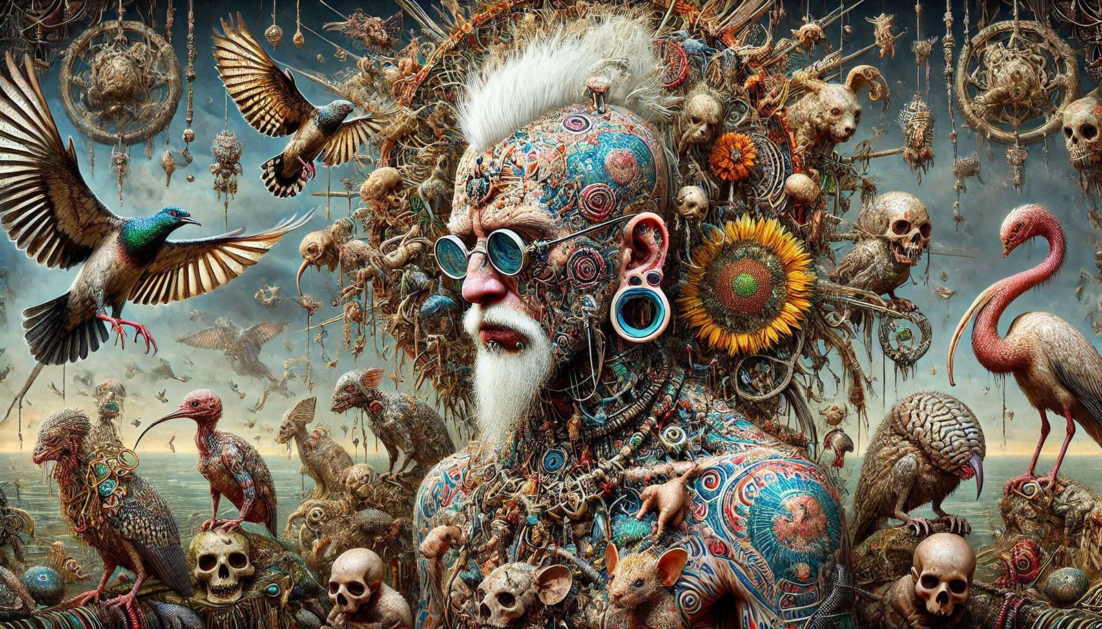 AYAHUASCA ALBINO PUNKSTER SHAMAN