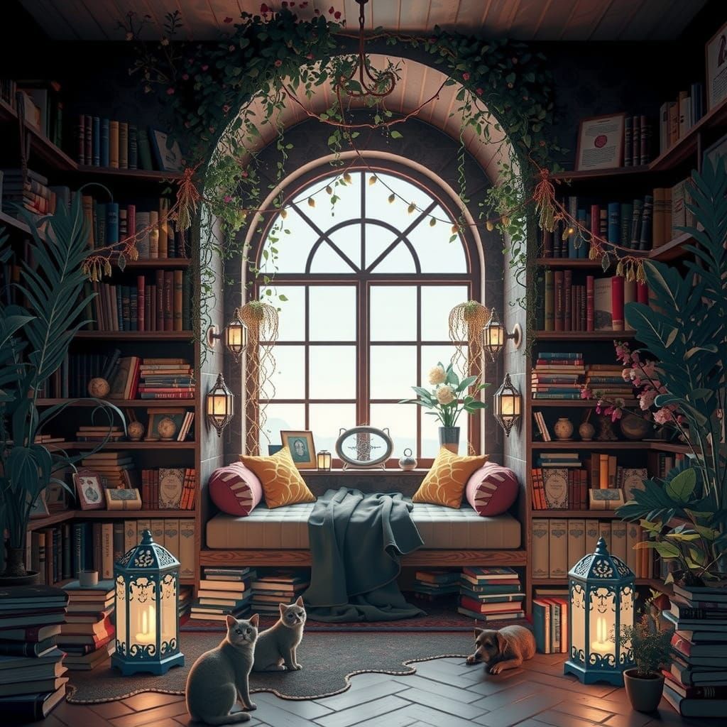 i would die happy with a space like this one  by @cidertime