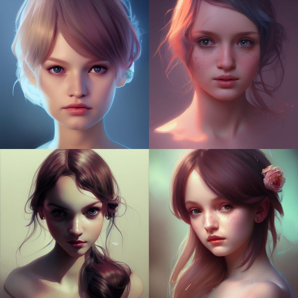 Babydoll Adorable - AI Generated Artwork - NightCafe Creator