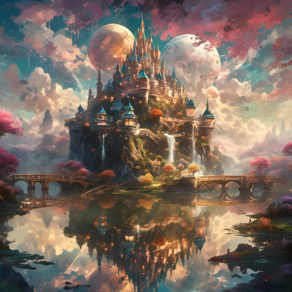 Dreamy whimsical magical wonderland - AI Generated Artwork - NightCafe  Creator