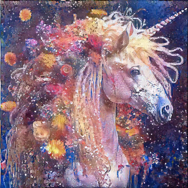 Lovely  Colorful Unicorn