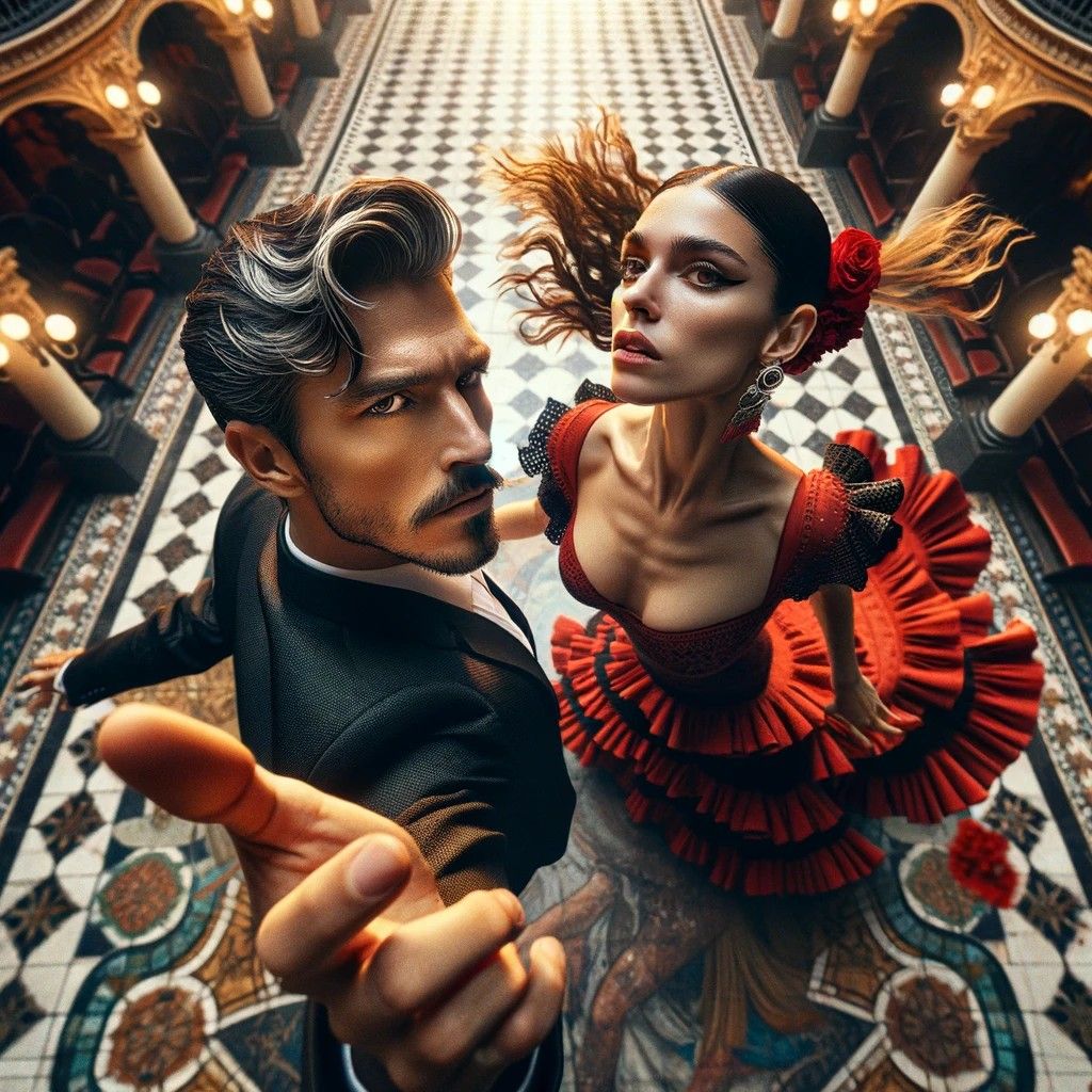 Flamenco in your face