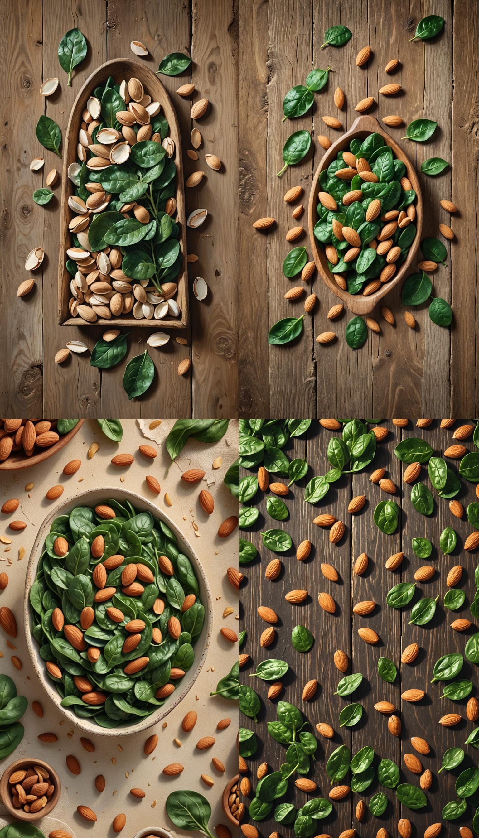 Almonds Rich in healthy fats and protein, almonds help stabilize blood