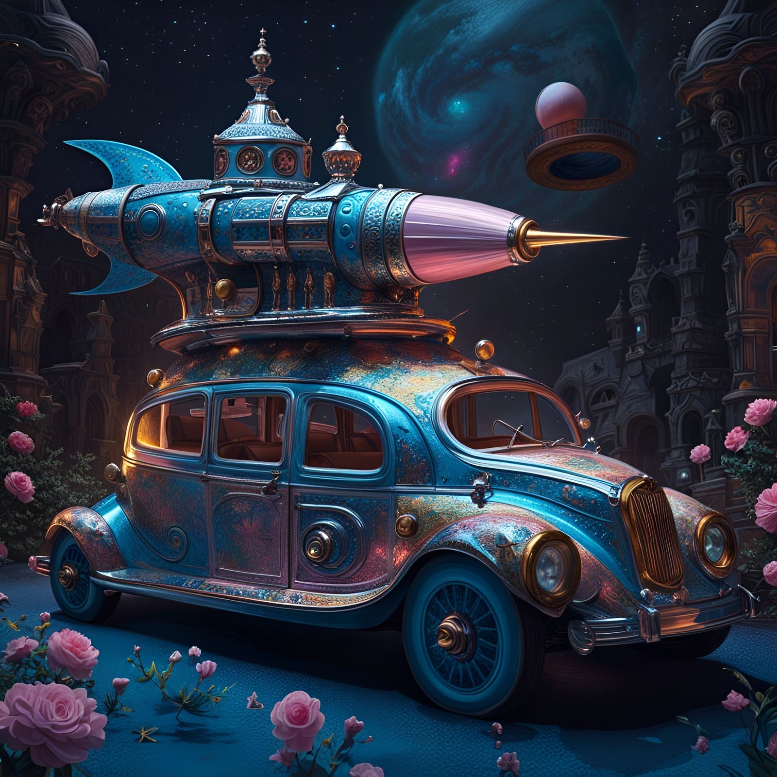 Rocket Car  by @RealLirix