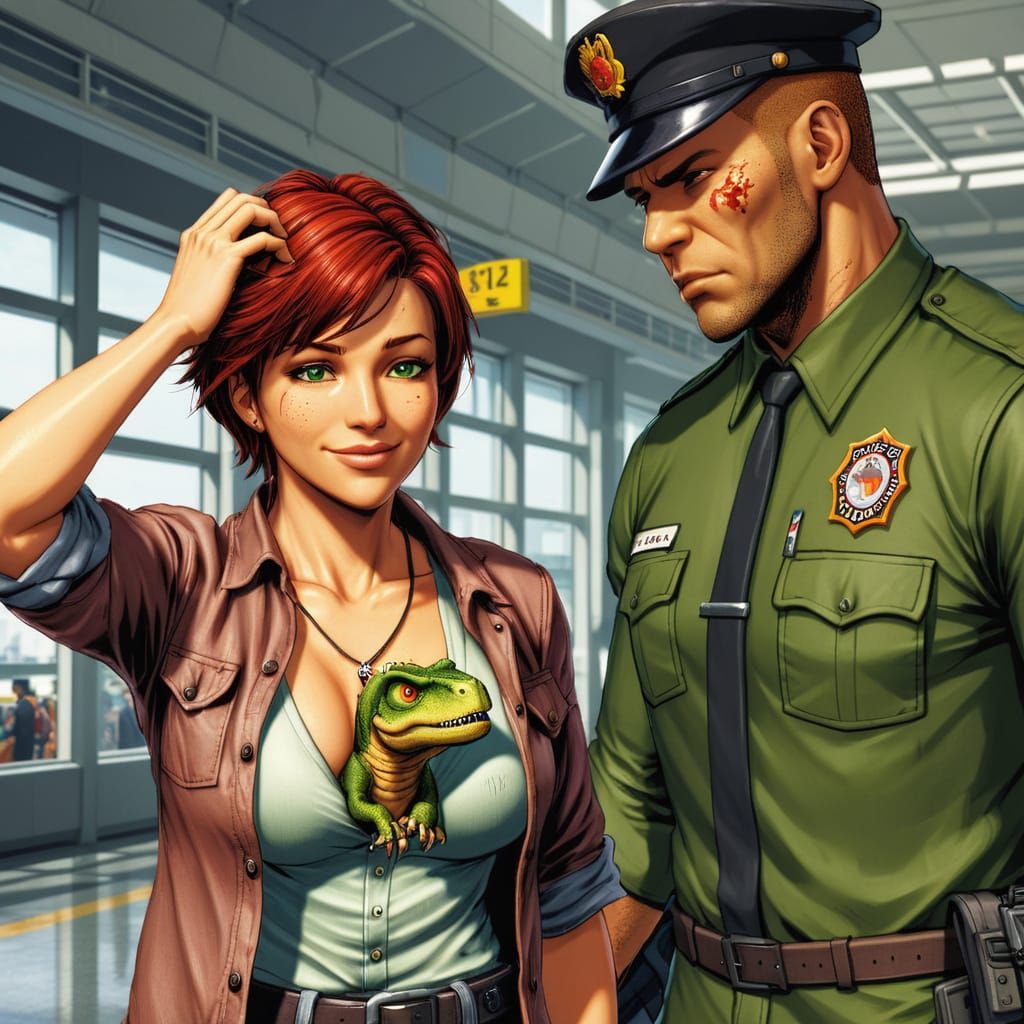 Smuggling eggs gone bad