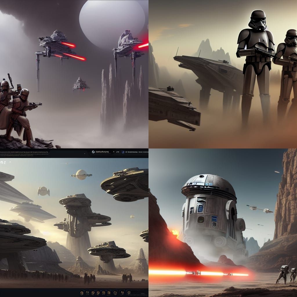 Starwars empire troops enjoy life
