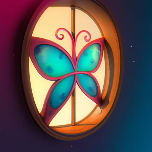 Butterfly window