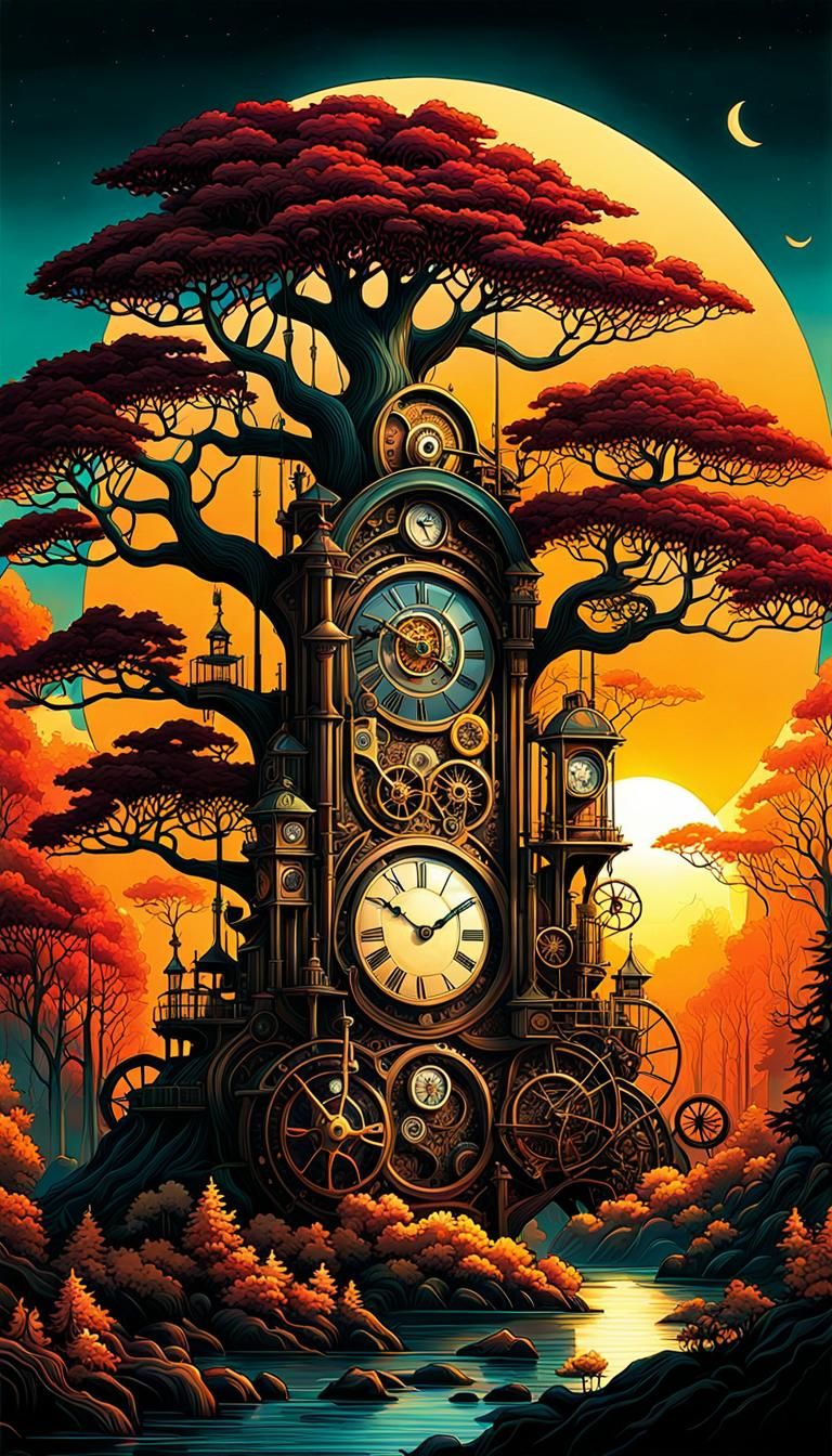 🕐 Clockwork Trees
