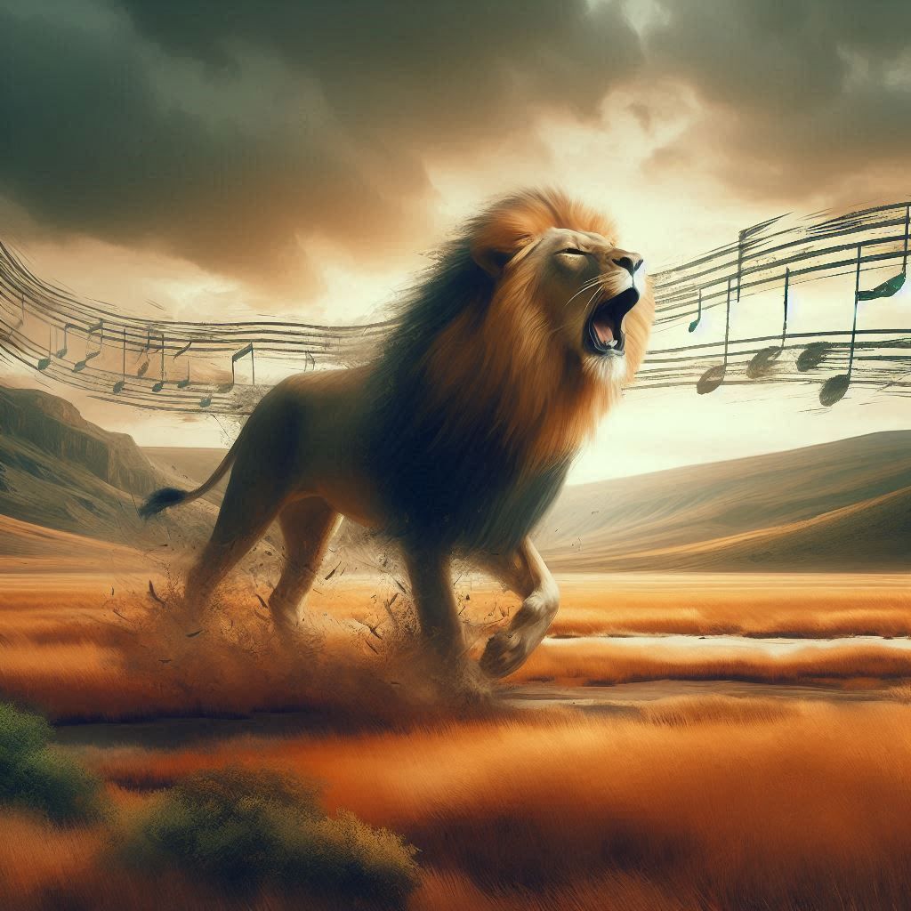 Lion, chanteur