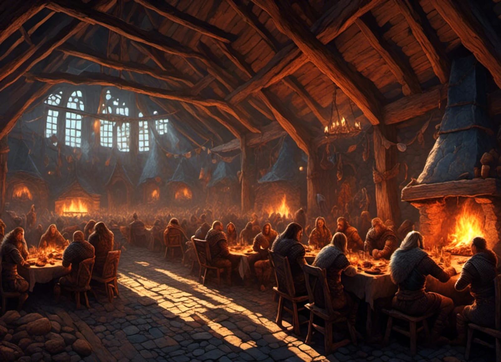 Mead Hall AI Generated Artwork NightCafe Creator Mead Hall AI Generated Artwork NightCafe Creator