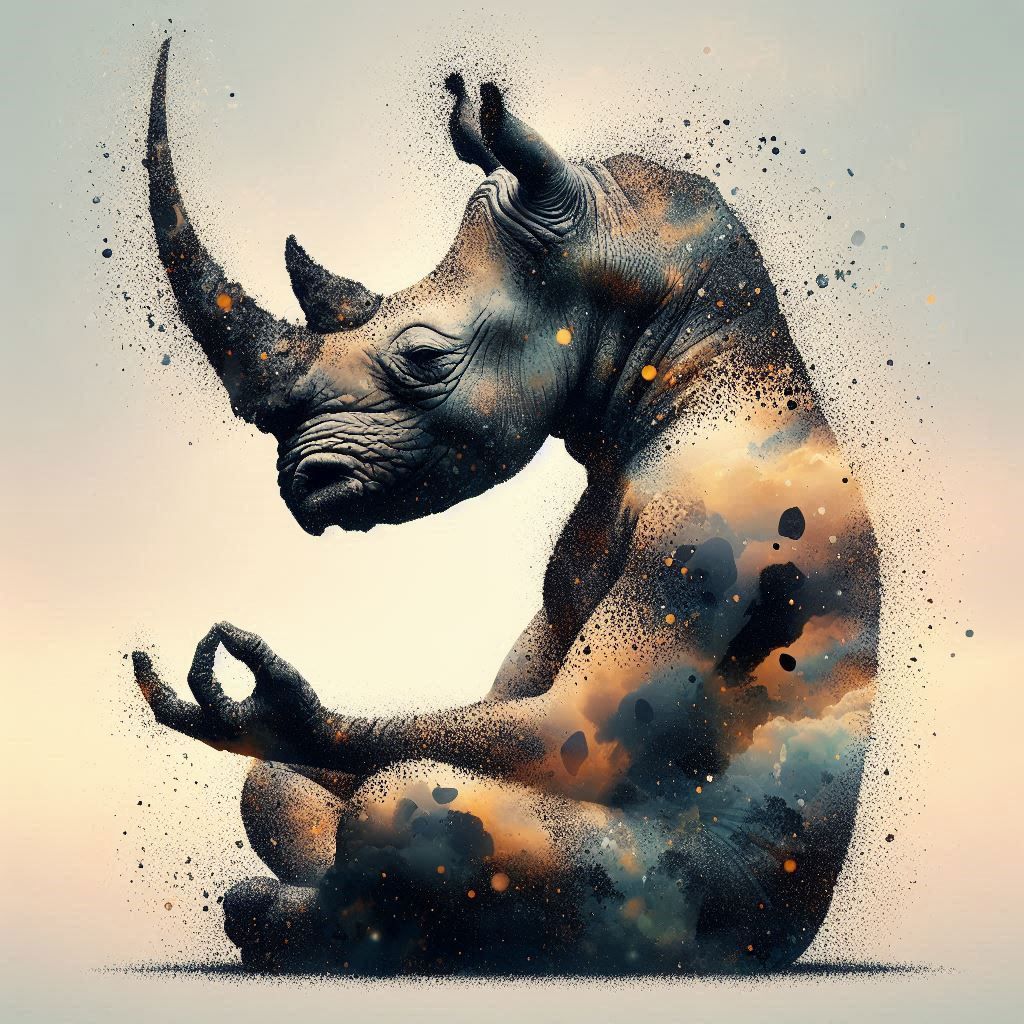 double exposure beautiful fantasy DALL-E 3 portrait landscap...