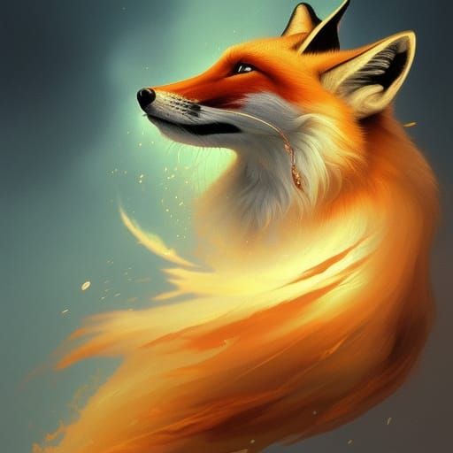 Fox - spirit animal - AI Generated Artwork - NightCafe Creator