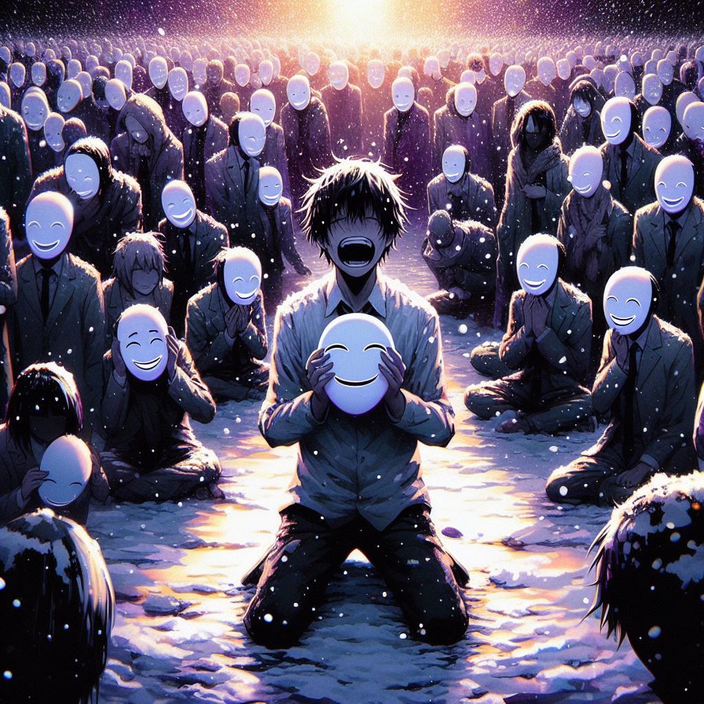 The mask we all wear.