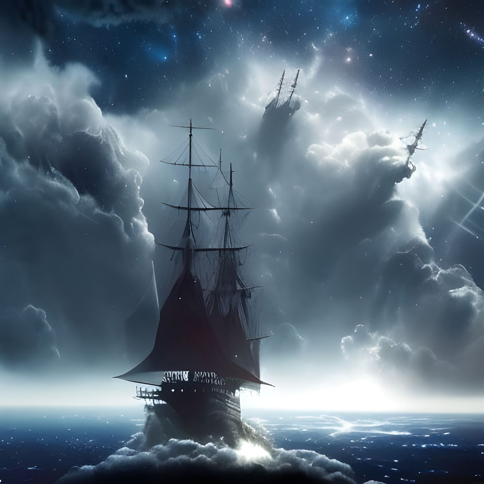 Pirate Ship To The Stars