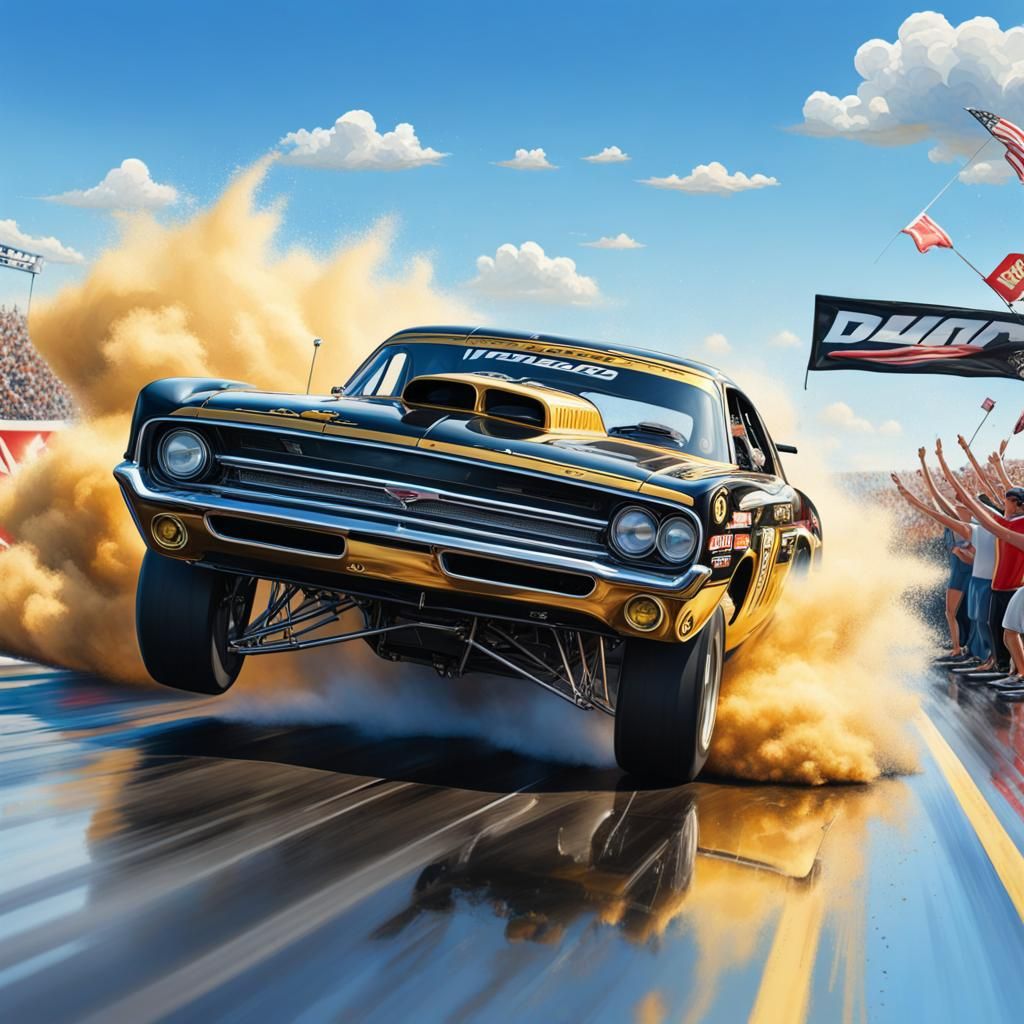 Drag Racer  by @Fredster