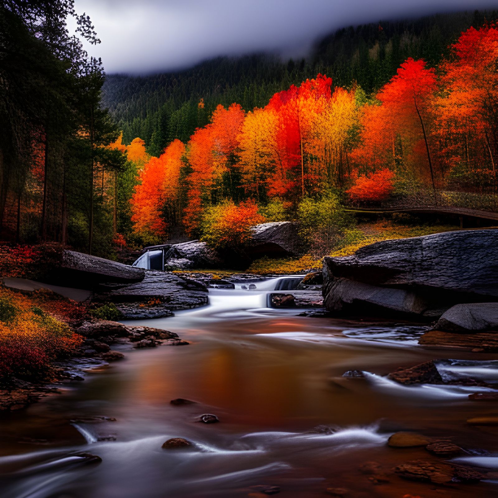 what fall looks like in the south, highly detailed