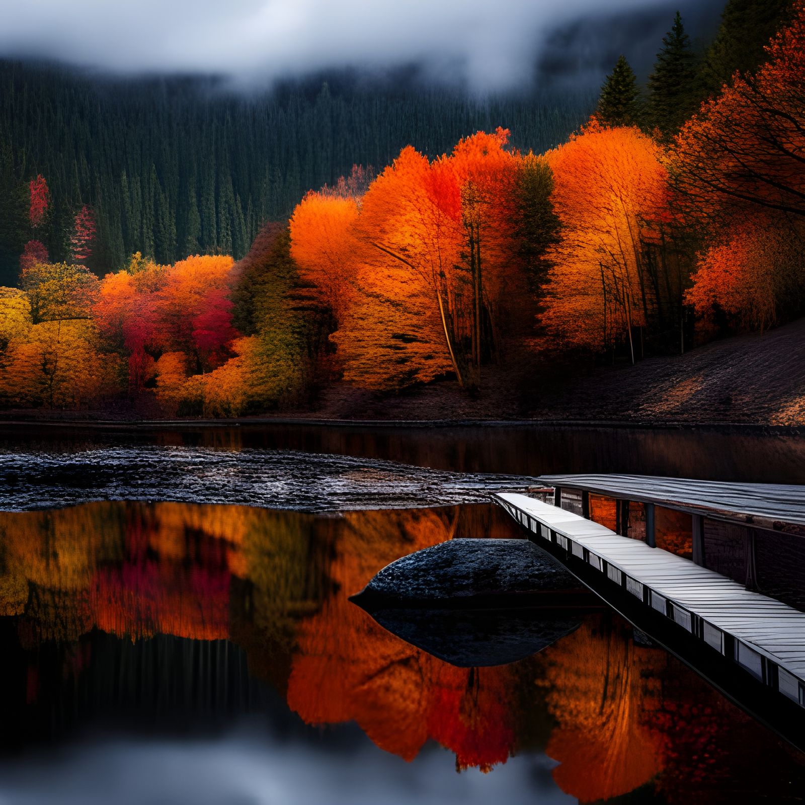 what fall looks like in the south, highly detailed