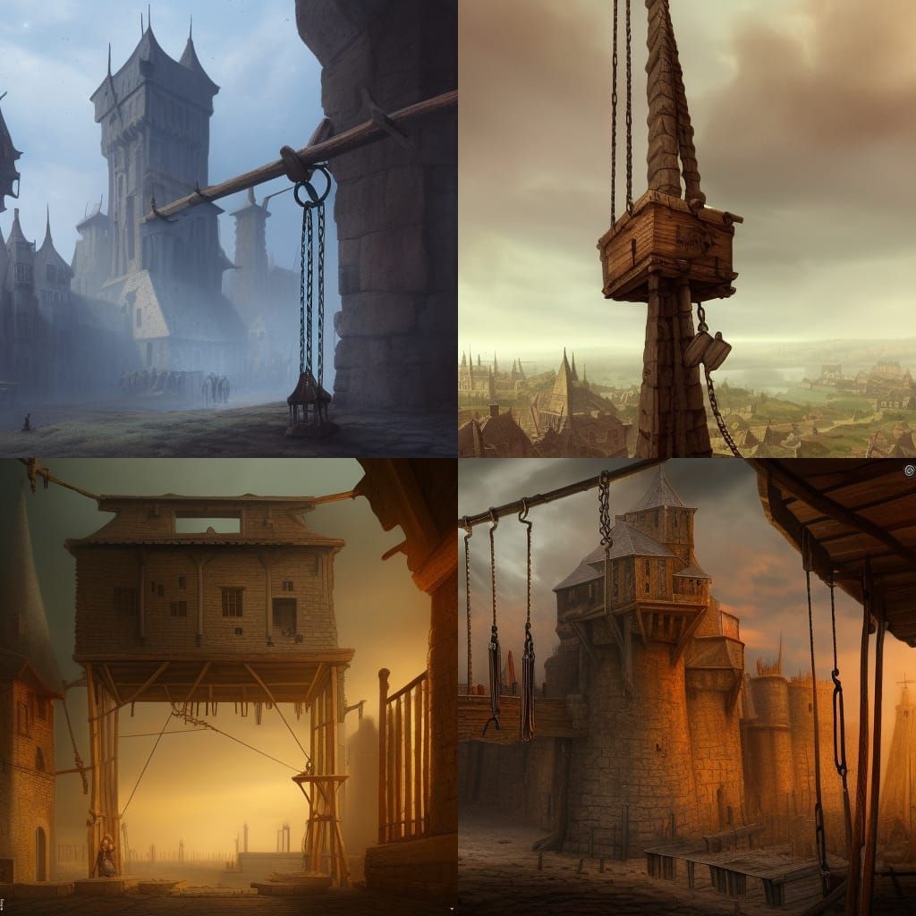 The Hangman's Gallows, Medieval