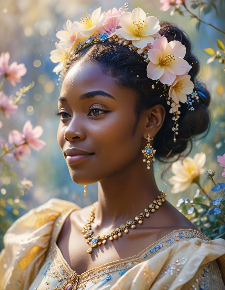 Portrait of a Princess   by @Skyangel