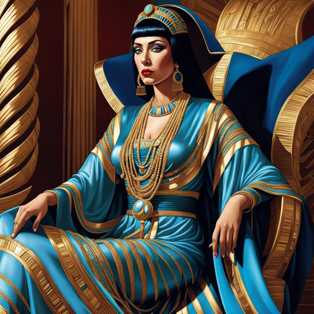 Beautiful Cleopatra - AI Generated Artwork - NightCafe Creator