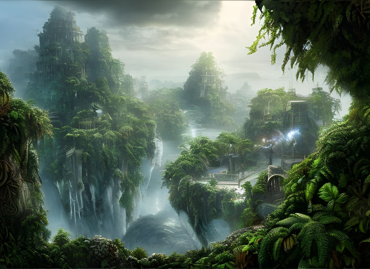 Jungle Fantasy City 204