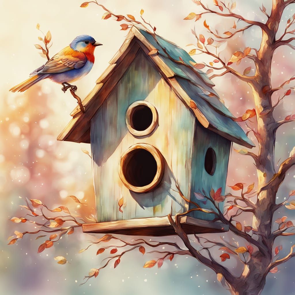 Birdhouse  by @undefined