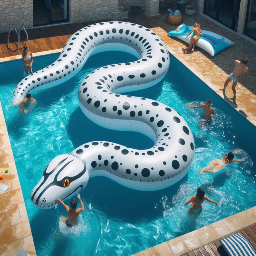 Inflatable Snake Pooltoy