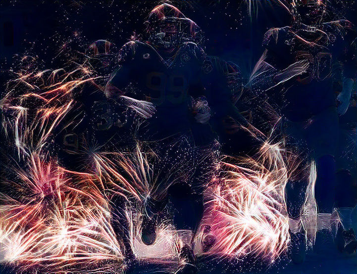 Big Soccer and Football Fan 