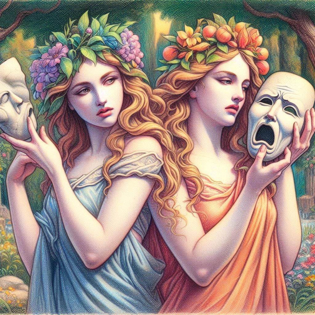 Melpomeme and Thalia 2