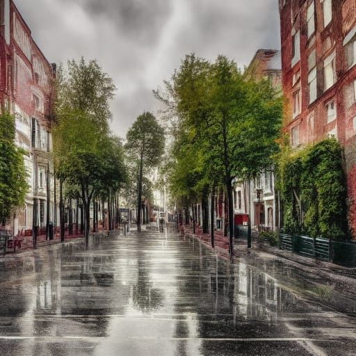 Stillness After the Rain  by @Jennifer S