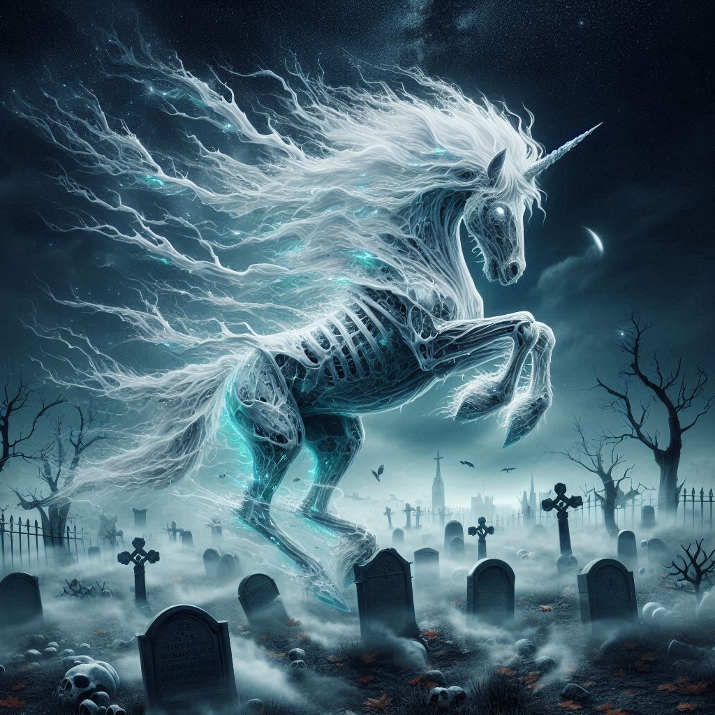 Halloween unicorn