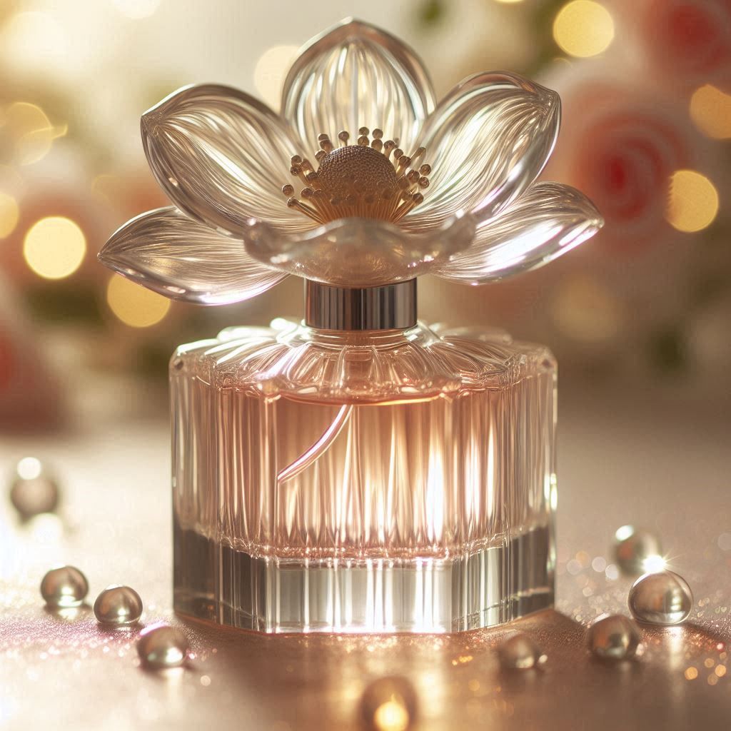 Flower Perfume Bottle