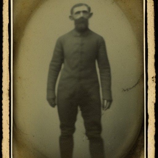 1900s Prisoner Photo