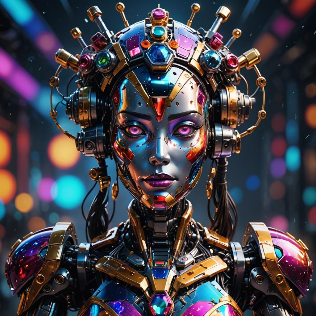 Miss Cosmic - AI Generated Artwork - NightCafe Creator