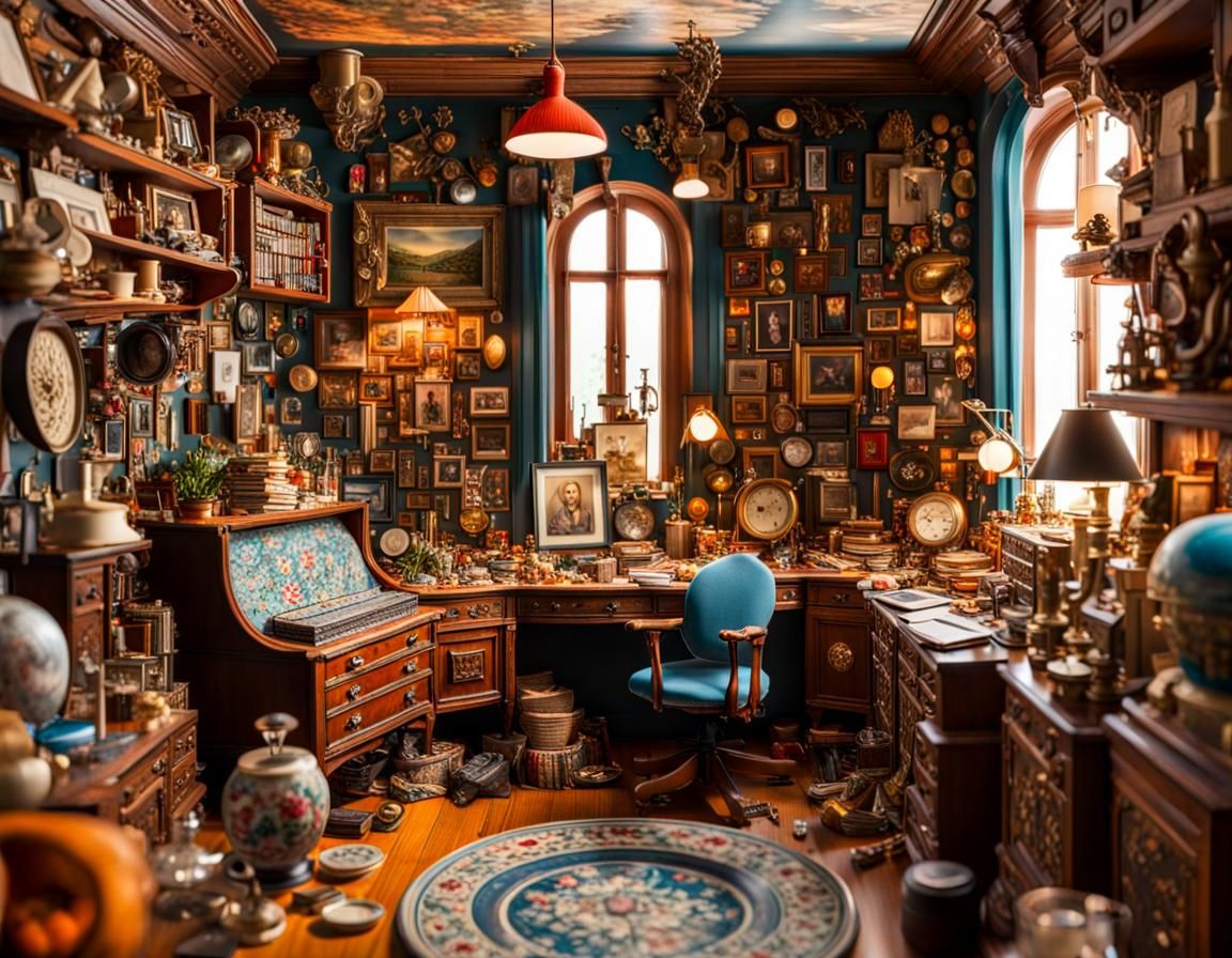 Organized Clutter  by @WolfWalker