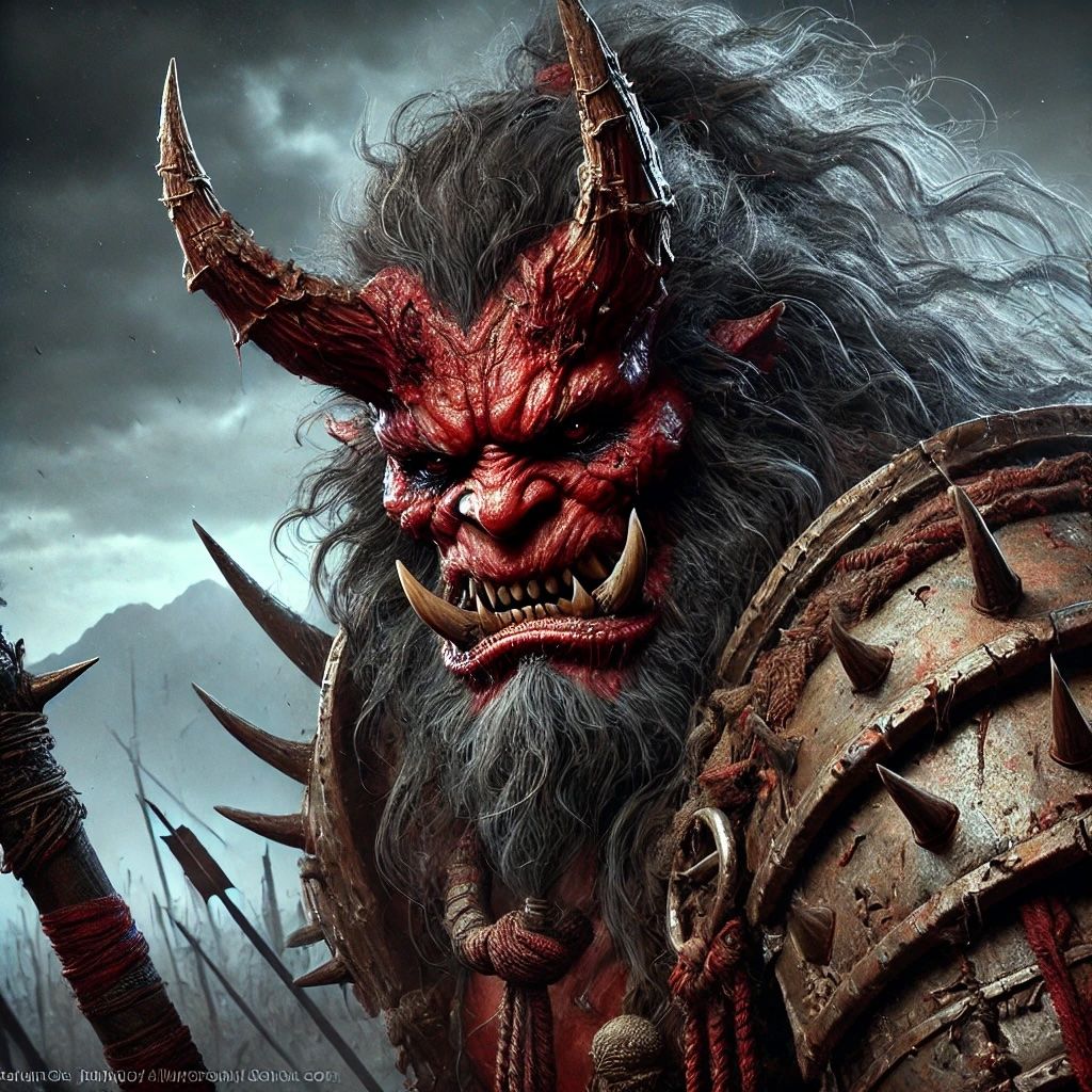 An Oni of Japanese Folklore