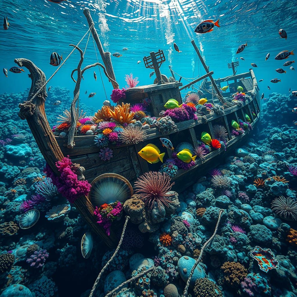 Regenerating reef  by @-kitty-