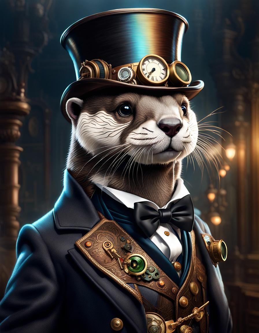 Otto von Steampunk - AI Generated Artwork - NightCafe Creator